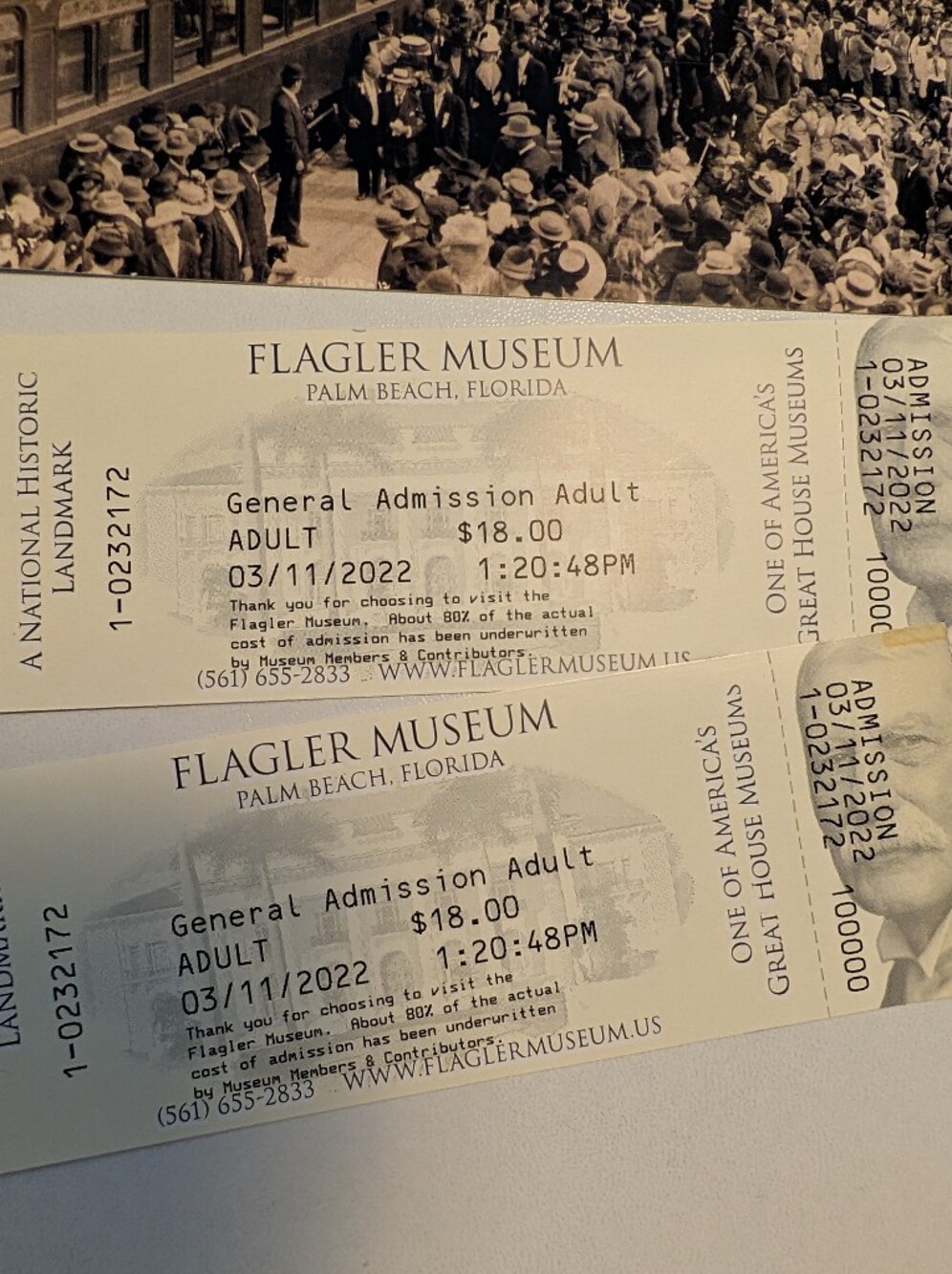 Henry Flagler & Florida Keys History Book Bundle + Museum Tickets & Postcards - Picture 6 of 6